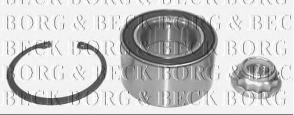Подшипник ступицы BORG & BECK BWK719