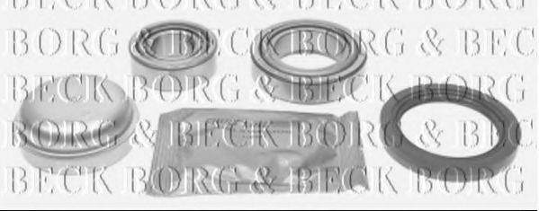 Подшипник ступицы BORG & BECK BWK1126