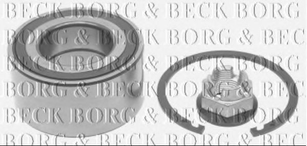 Подшипник ступицы BORG & BECK BWK1138