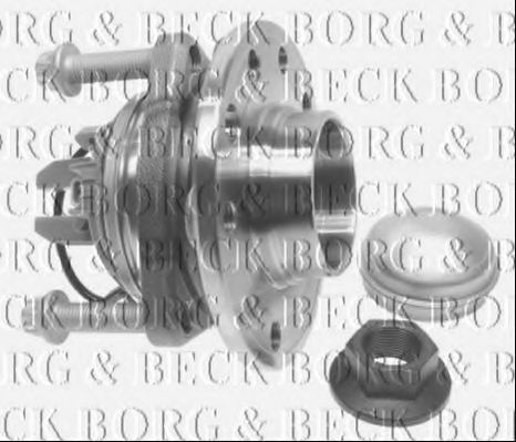 Подшипник ступицы BORG & BECK BWK1180