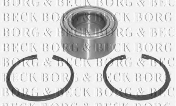 Подшипник ступицы BORG & BECK BWK344