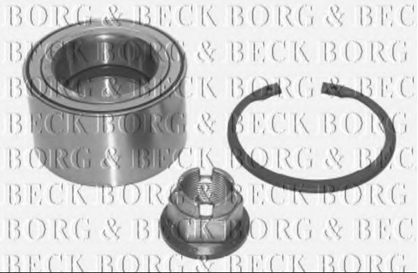 Подшипник ступицы BORG & BECK BWK886