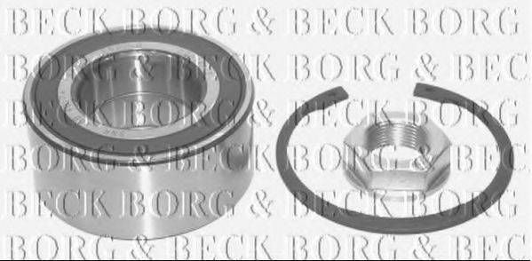 Подшипник ступицы BORG & BECK BWK893