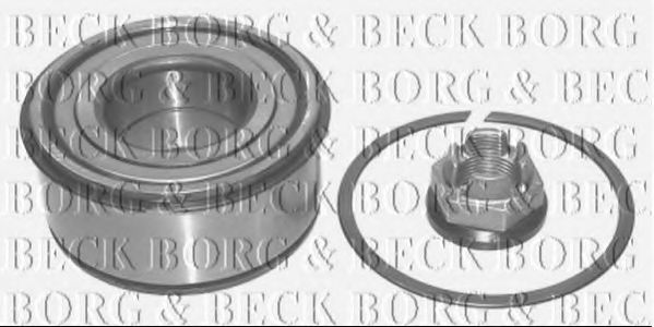Подшипник ступицы BORG & BECK BWK911