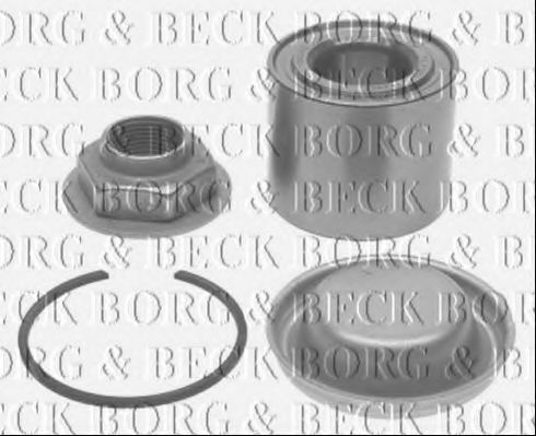 Подшипник ступицы BORG & BECK BWK1107
