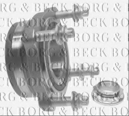 Подшипник ступицы BORG & BECK BWK1148