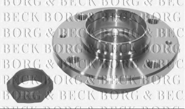 Подшипник ступицы BORG & BECK BWK489