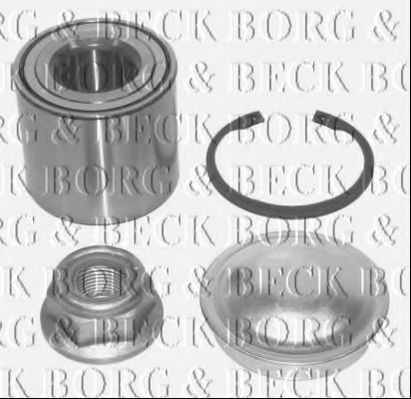 Подшипник ступицы BORG & BECK BWK966