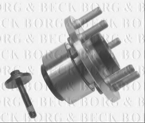 Подшипник ступицы BORG & BECK BWK1101