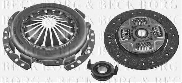 Комплект сцепления BORG & BECK HK6421