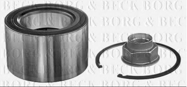 Подшипник ступицы BORG & BECK BWK1268