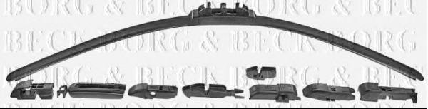 Щетка стеклоочистителя BORG & BECK BW24F