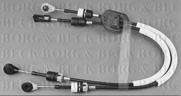 Трос КПП BORG & BECK BKG1071
