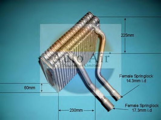 Испаритель кондиционера FORD 1206933