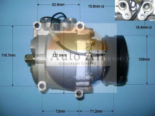 Компрессор кондиционера Honda/Acura 38810P76016