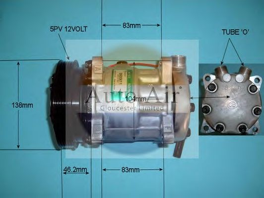 Компрессор кондиционера autoairgloucester 14-7837