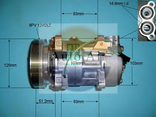 Компрессор кондиционера VOLVO 9447824