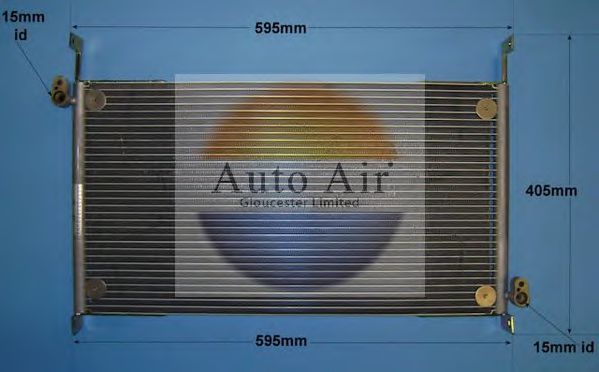 Радиатор кондиционера autoairgloucester 16-9774