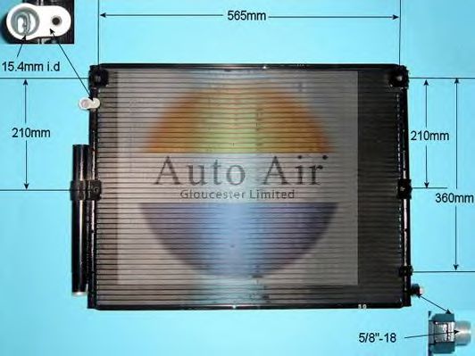 Радиатор кондиционера Toyota/Lexus 8846060261 Радиатор кондиционера Toyota/Lexus 8846060261