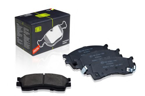 Тормозные колодки барабанные TRIALLI PF 073101