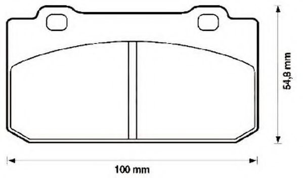 Тормозные колодки JURID 571314J