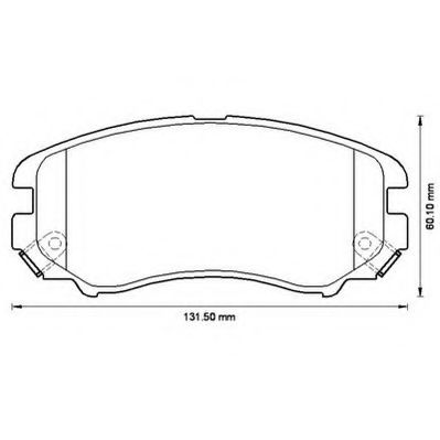 Тормозные колодки JURID 572514J