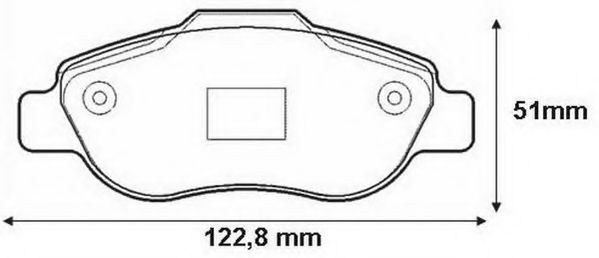 Тормозные колодки JURID 573168J