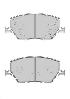 Тормозные колодки JURID 573610J