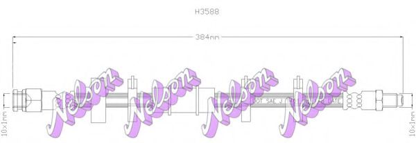 Тормозной шланг brovexnelson H3588