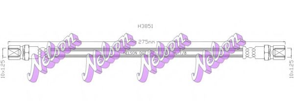 Тормозной шланг brovexnelson H3851