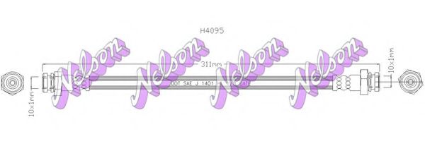 Тормозной шланг brovexnelson H4095