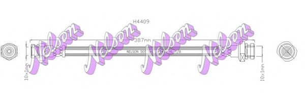Тормозной шланг brovexnelson H4409