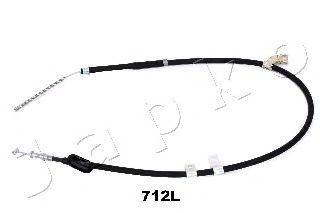 Трос ручного тормоза JAPKO 131712L Трос ручного тормоза JAPKO 131712L