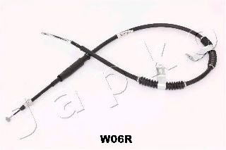 Трос ручного тормоза JAPKO 131W06R Трос ручного тормоза JAPKO 131W06R