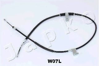 Трос ручного тормоза JAPKO 131W07L Трос ручного тормоза JAPKO 131W07L