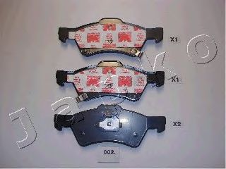 Тормозные колодки JAPKO 50002
