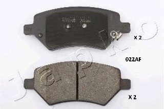 Тормозные колодки JAPKO 50022