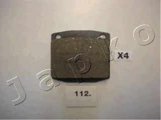 Тормозные колодки JAPKO 50112