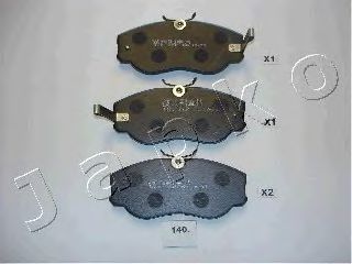 Тормозные колодки JAPKO 50140