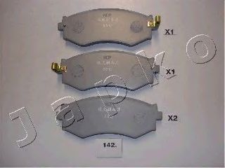 Тормозные колодки JAPKO 50142