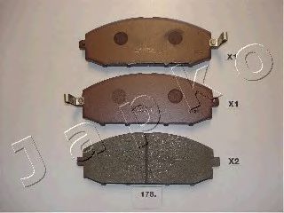 Тормозные колодки JAPKO 50178