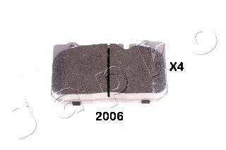 Тормозные колодки JAPKO 502006
