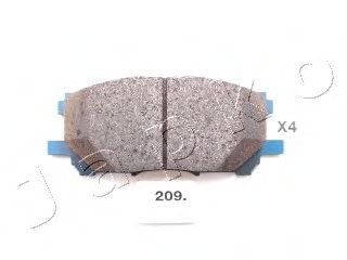 Тормозные колодки JAPKO 50209