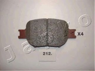 Тормозные колодки JAPKO 50212