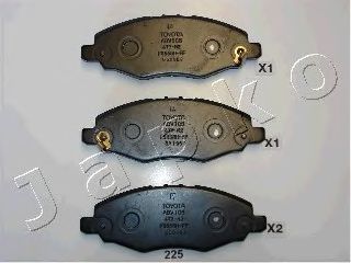 Тормозные колодки JAPKO 50225