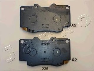 Тормозные колодки JAPKO 50226