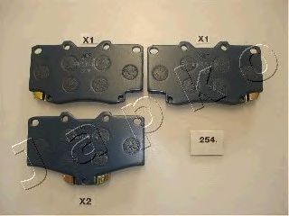 Тормозные колодки JAPKO 50254