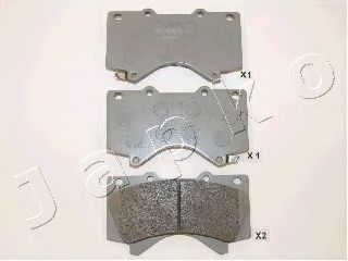 Тормозные колодки JAPKO 50272