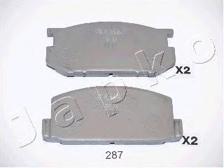 Тормозные колодки JAPKO 50287