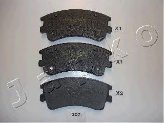 Тормозные колодки JAPKO 50307